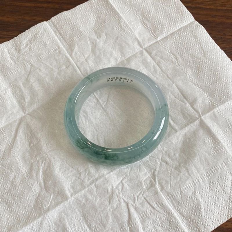 Bracelets - Bransoletka z jadeitu birmańskiego, biżuteria damska,