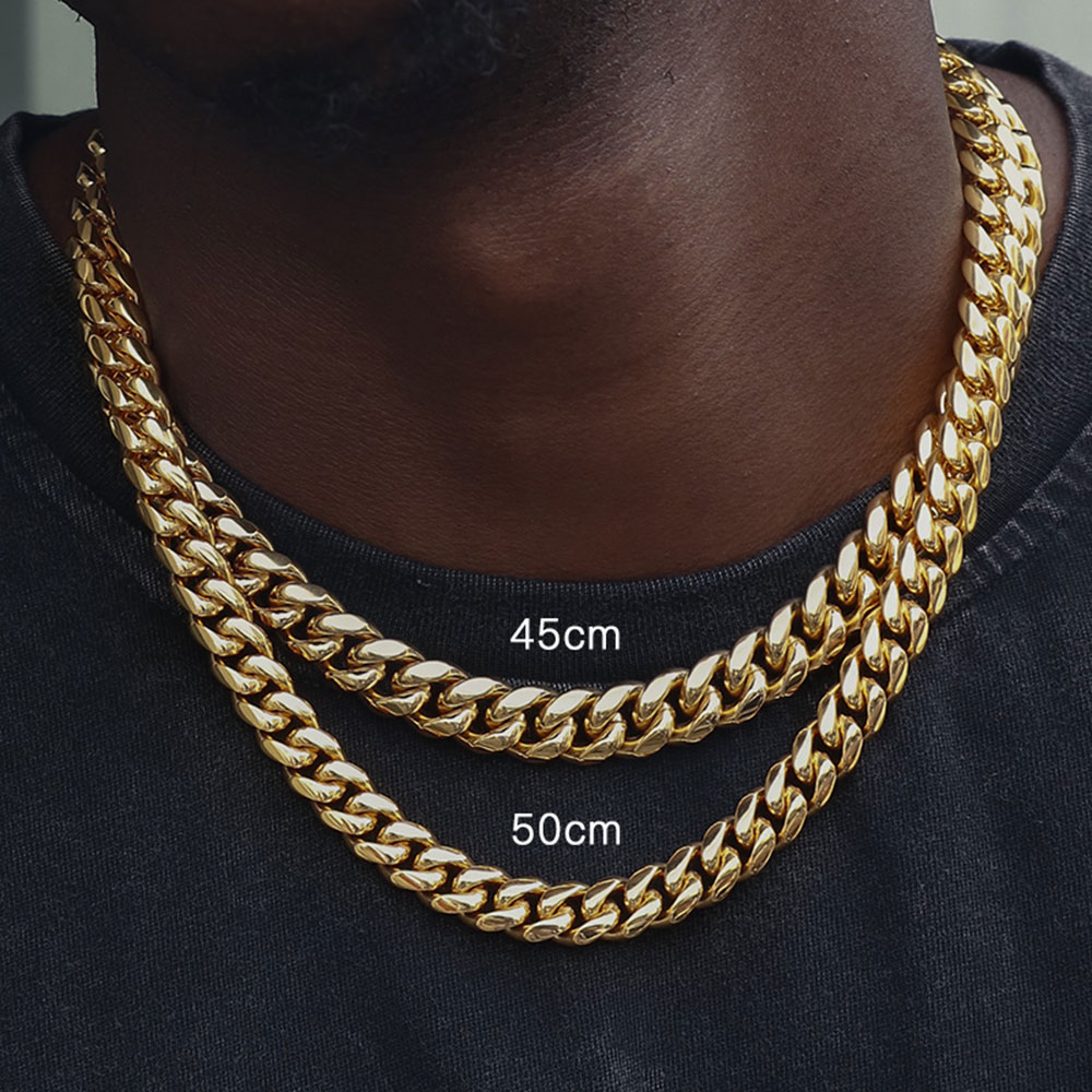 12mm Miami męski kubański łańc – Cuban Link Chain 12Mm recenzja i cena