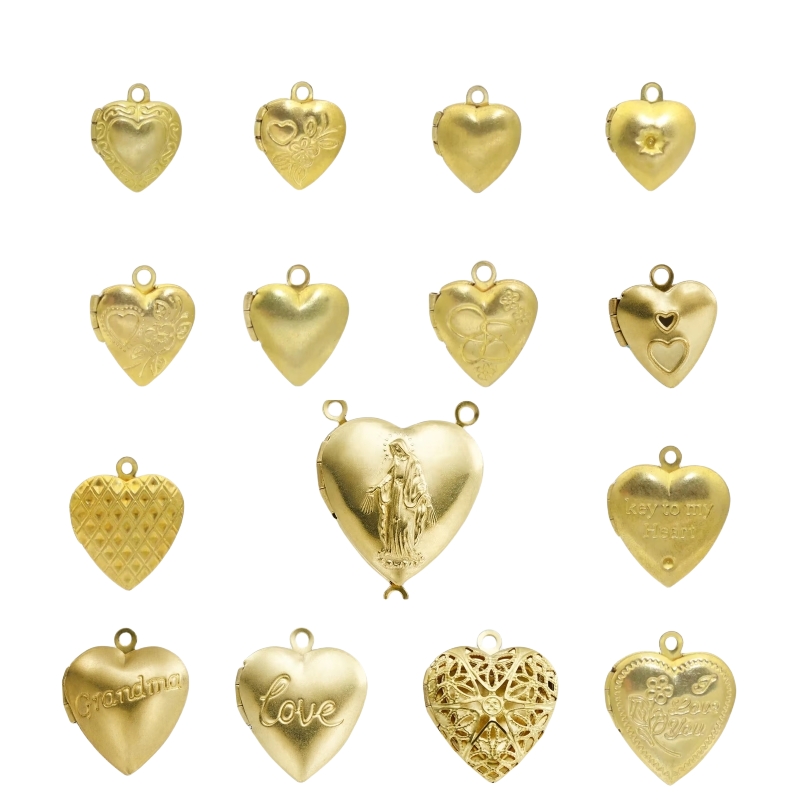 BoYuTe (50 sztuk/partia) Metal – Heart Locket Necklace Photo recenzja i cena