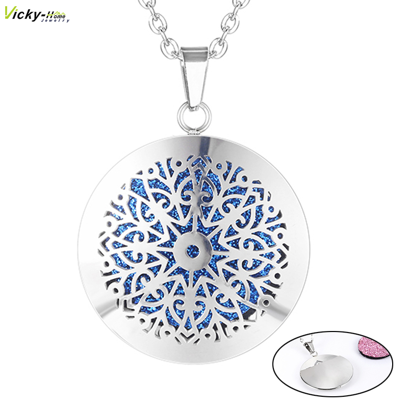 Nowy prosty aromaterapeutyczny – Heart Locket Necklace Photo recenzja i cena