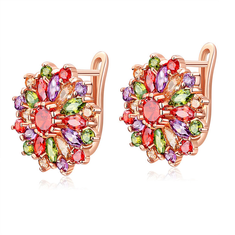 Naturalne kryształowe kolczyki – Earrings recenzja i cena