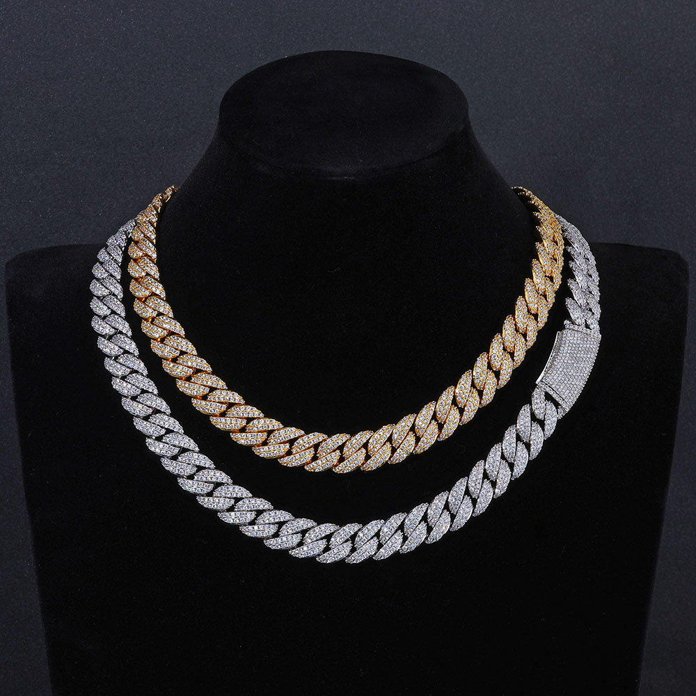 ESKEEM Nowy Styl 13MM Lodowy Ł – Cuban Link Chain 12Mm recenzja i cena